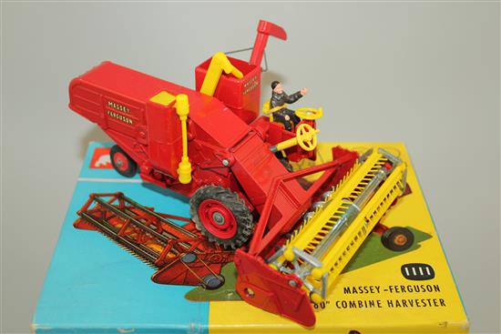 A Corgi Major 111780 combine harvester,
